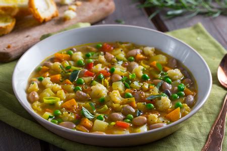 Minestrone di verdure fresche