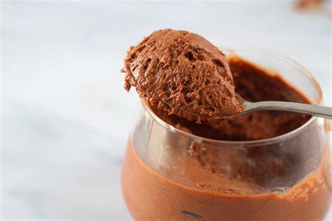 Mousse al cioccolato senza uova