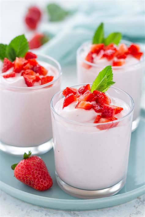 Mousse alle fragole