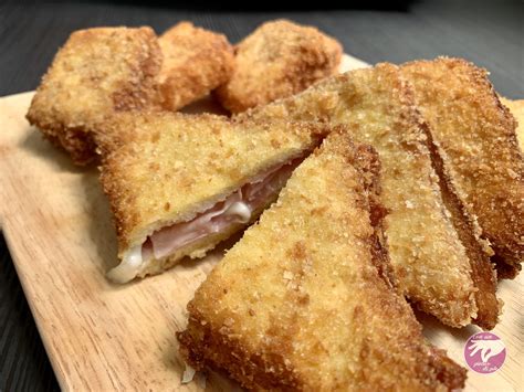 Mozzarella in Carrozza con Prosciutto Cotto