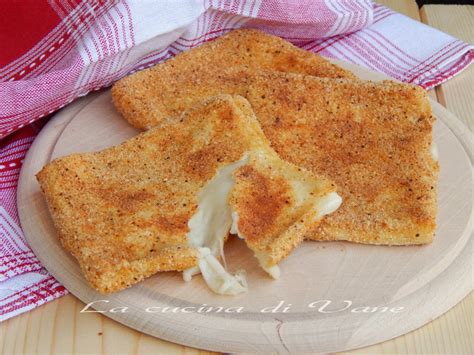 Mozzarella in carrozza al forno