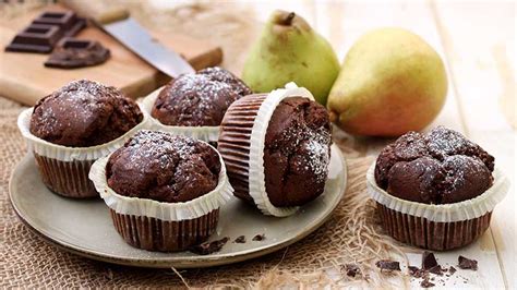 Muffin Cioccolato e Pere