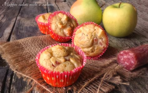 Muffin Salati Salame e Formaggio
