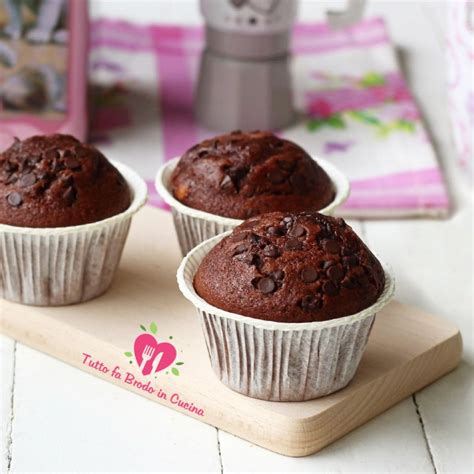 Muffin al Cioccolato Senza Lattosio