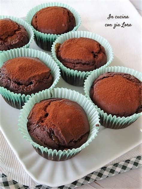 Muffin al Cioccolato e Marmellata di Arance