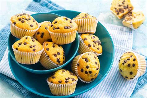 Muffin con Gocce di Cioccolato