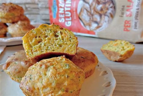 Muffin salati senza uova e senza lattosio