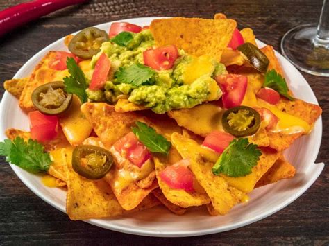 Nachos con salsa