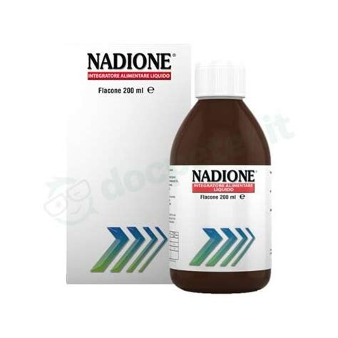 Nadione Sciroppo Benefici