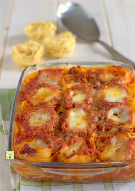 Nidi di Tagliatelle al Forno