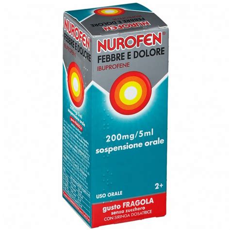 Nurofen Febbre e Dolore Bambini Sciroppo