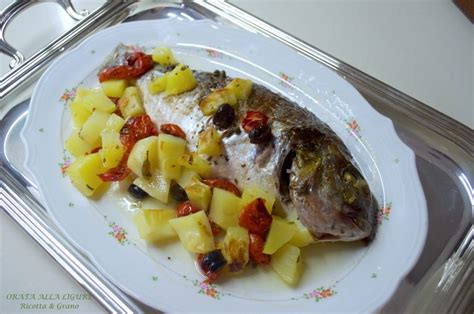 Orata alla Ligure con Patate