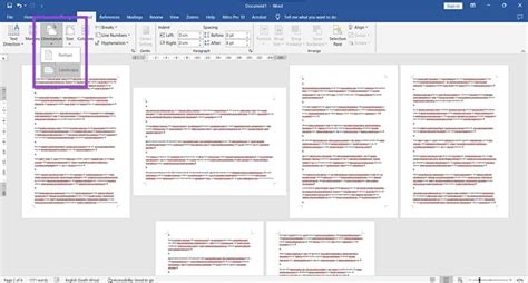 Orientamento orizzontale