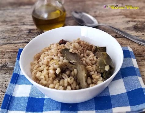 Orzotto ai carciofi