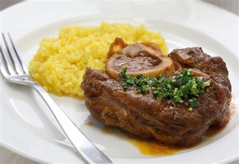 Ossobuco con Risotto alla Milanese