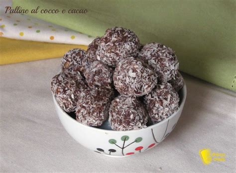 Palline al Cacao e Cocco