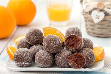 Palline di mandorle al cioccolato