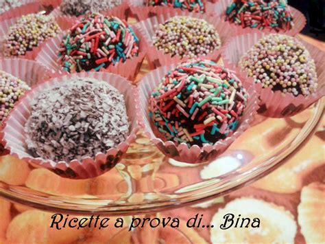 Palline di mascarpone e biscotti