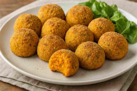 Palline di zucca al forno