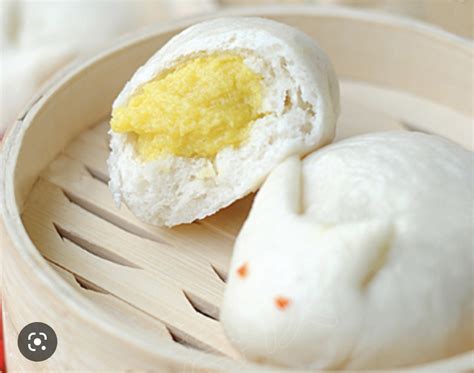 Pan Coniglio Cinese Ripieno di Crema