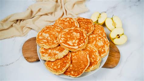 Pancake alle Mele Senza Zucchero