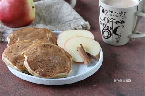 Pancake alle mele e cannella