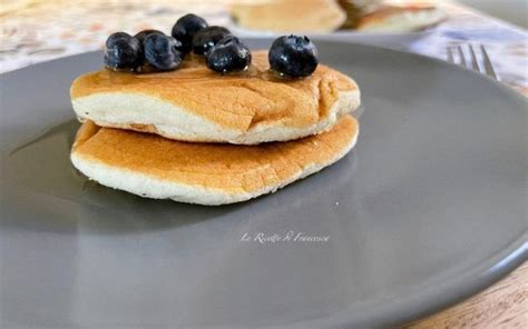 Pancake con farina d'avena e albumi