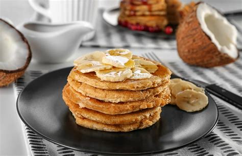 Pancake con farina di cocco