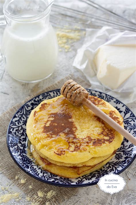 Pancake con farina di mais