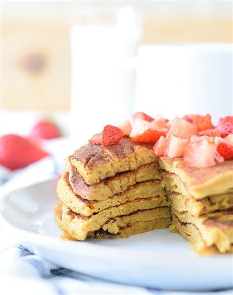Pancake con farina di patate dolci