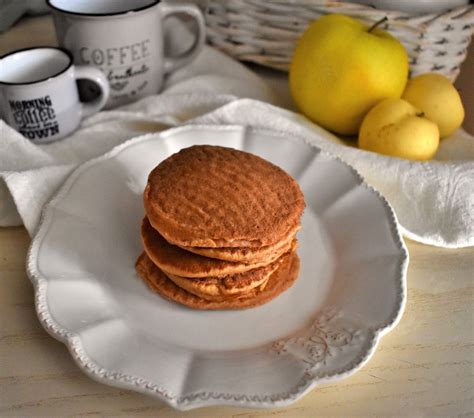 Pancake con purea di mele