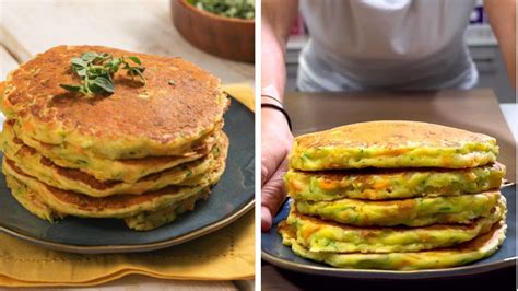Pancake salati alle verdure