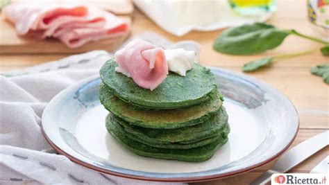 Pancakes agli spinaci