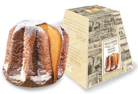 Pandoro confezionato per la conservazione