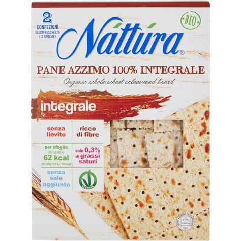 Pane azzimo integrale