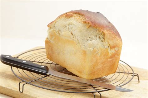 Pane che raffredda su una griglia