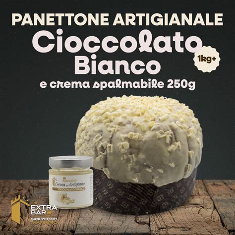 Panettone Cacao e Cioccolato Bianco