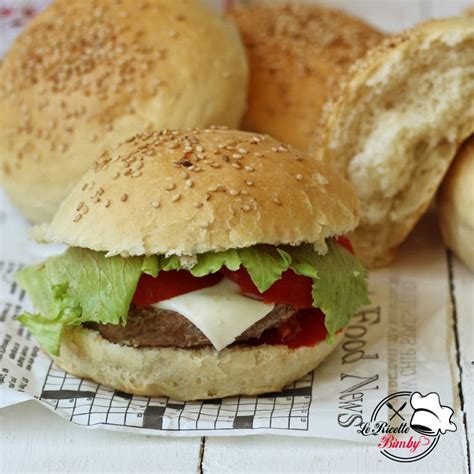 Panini Burger Fatti in Casa