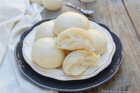 Panini cinesi al vapore (Mantou)