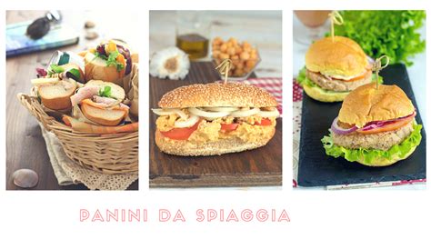 Panini da portare in spiaggia