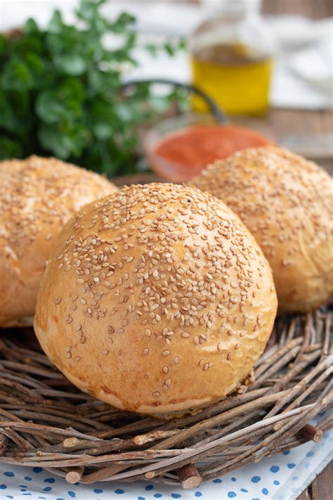 Panini per hamburger cotti