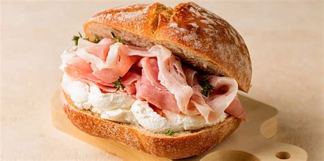 Panino con prosciutto