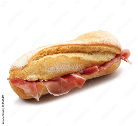 Panino con prosciutto crudo