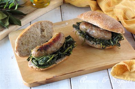 Panino con salsiccia e friarielli
