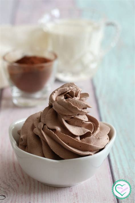 Panna montata al cacao