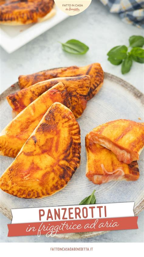 Panzerotti in friggitrice ad aria