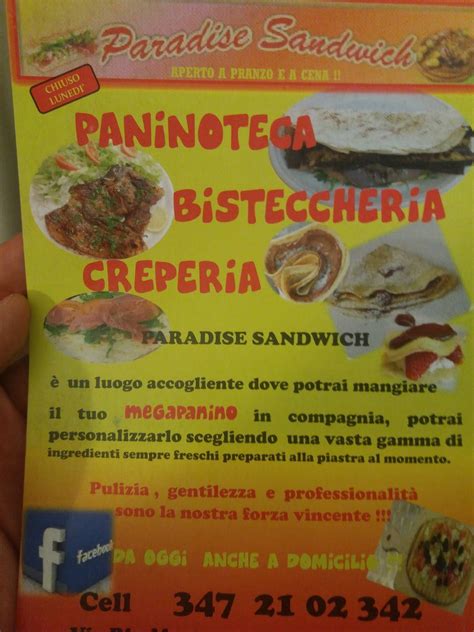 Paradise Sandwich Monserrato