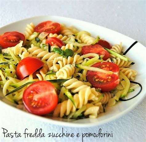 Pasta Fredda con Zucchine e Pomodorini