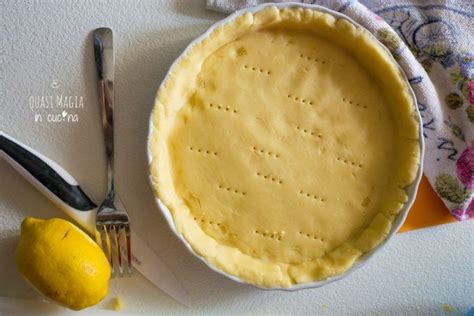 Pasta Frolla con un solo uovo