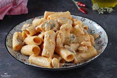 Pasta Funghi e Gamberetti